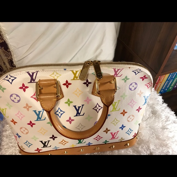 Louis Vuitton Multicolor Alma SOLD TO MERCARI - Picture 6 of 8